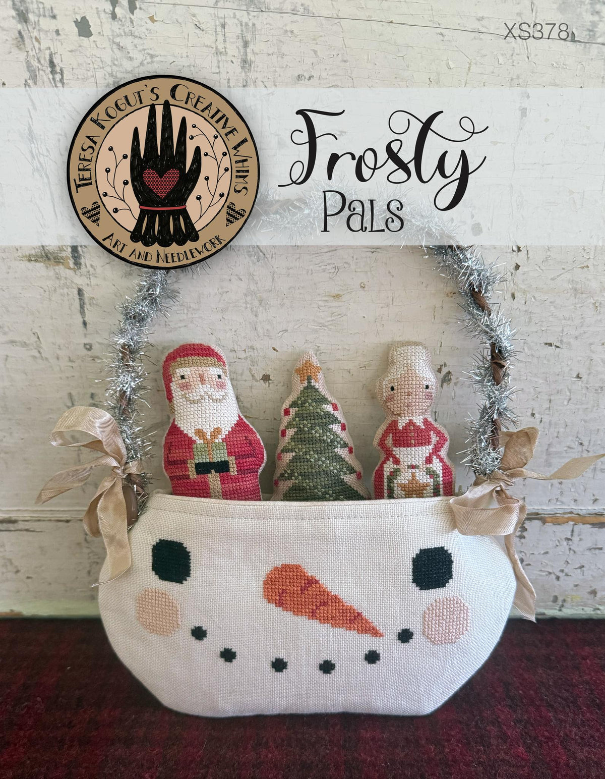 Frosty Pals Cross Stitch by Teresa Kogut - Paper Pattern