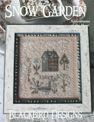 Anniversaries of the Heart: Snow Garden Cross Stitch by Blackbird Designs - Paper Pattern