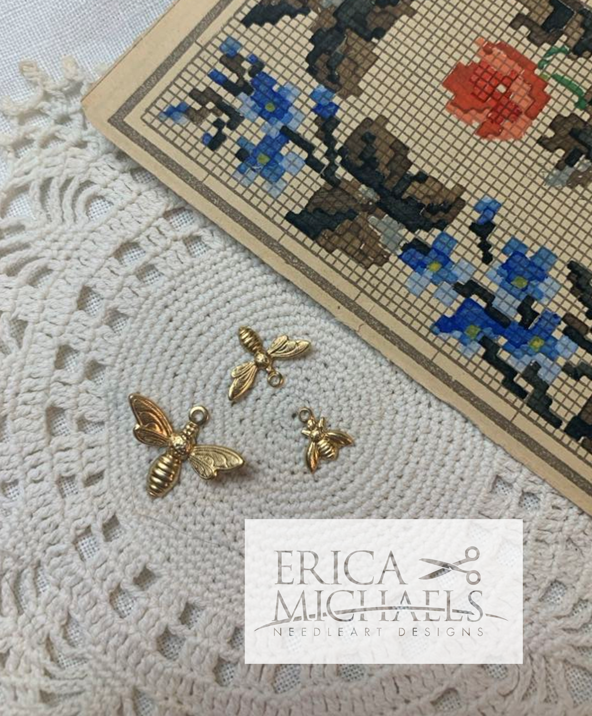 Pre-Order - Voice of the Garden Cross Stitch by Erica Michaels - Paper Pattern