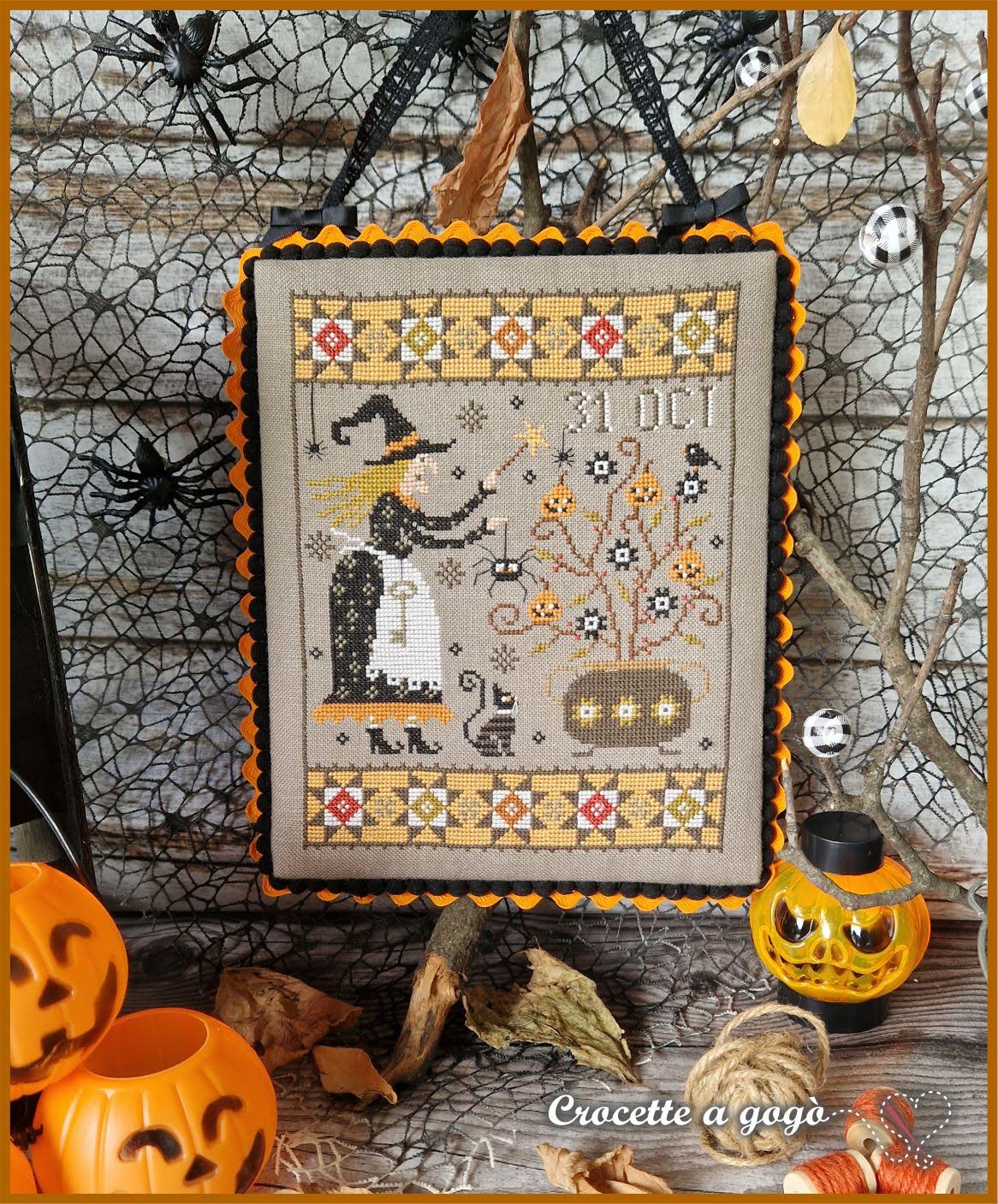 Witches Brew Cross Stitch by Crocette A Gogò - Paper Pattern
