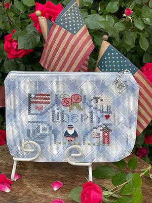 Liberty Mini Bag Cross Stitch by Shepherd&#39;s Bush - Paper Pattern