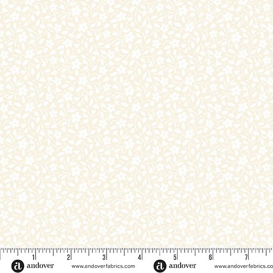 Heartland | A-1587-L | Hearts and Flowers - Cream