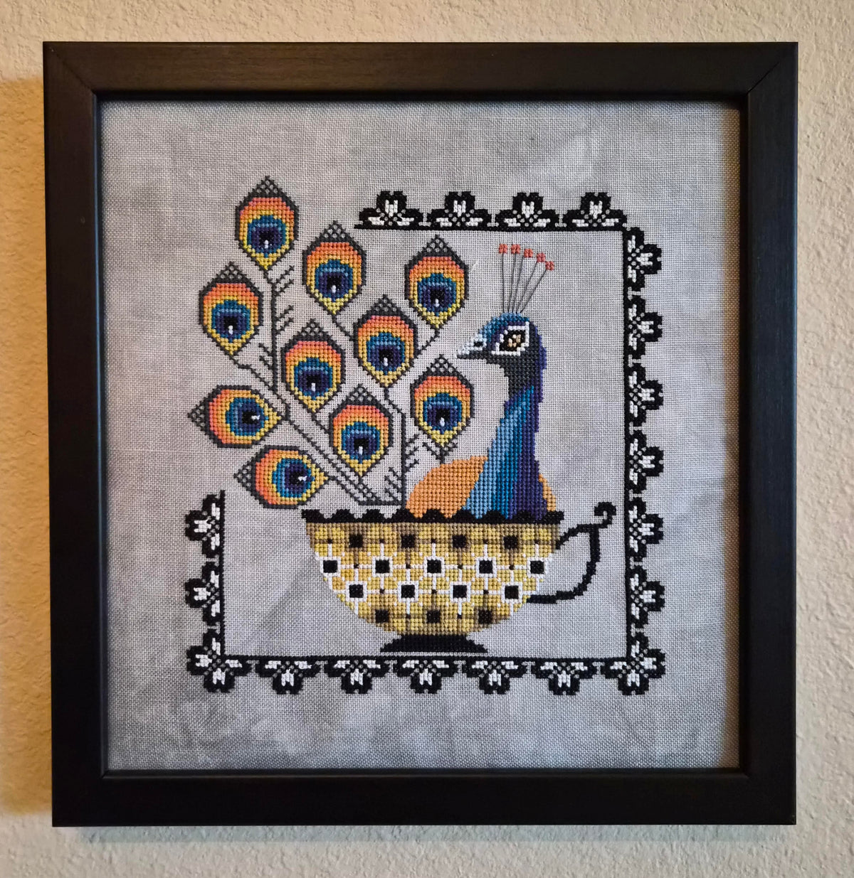 Fancy Cross Stitch by The Artsy Housewife - Paper Pattern