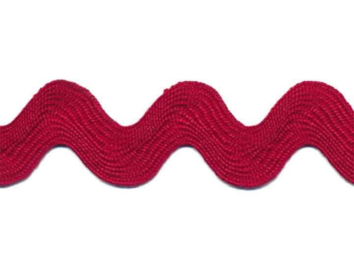 Extra Large Ric Rac, 1 inch - Barn Red