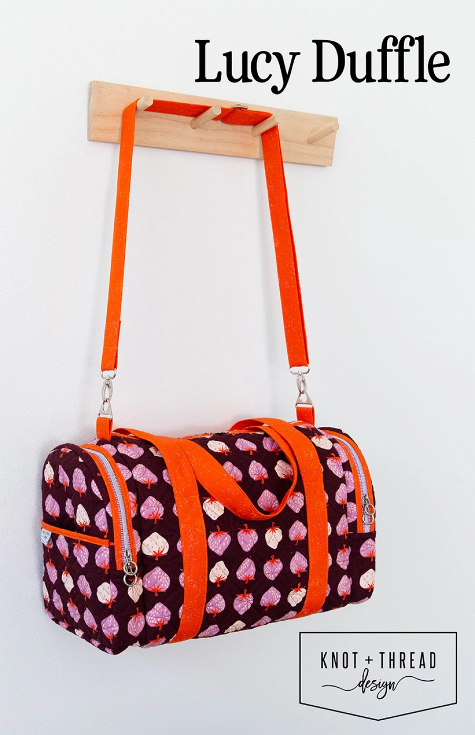 Lucy Duffle Quilt Pattern by Knot + Thread Designs - Paper Pattern
