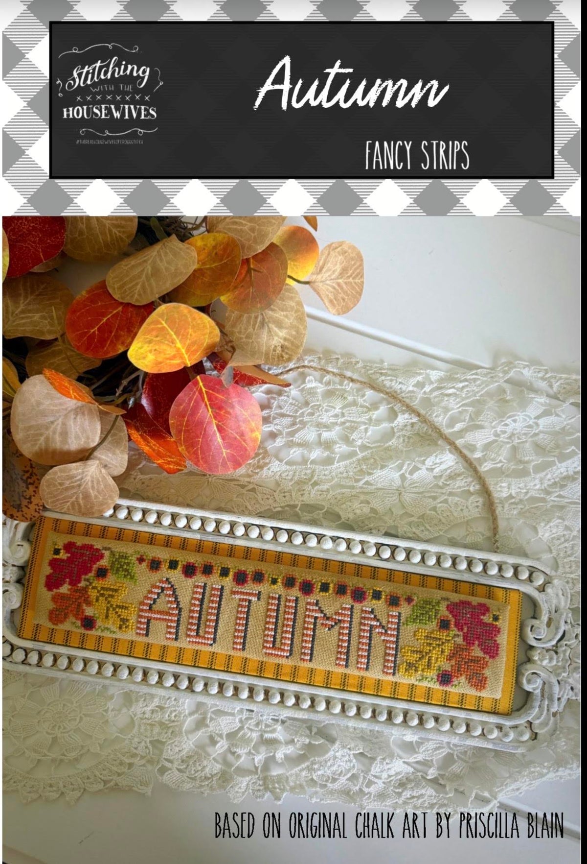 Autumn Cross Stitch by Stitching with the Housewives - Paper Pattern