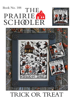 Trick Or Treat Cross Stitch by The Prairie Schooler - Paper Pattern