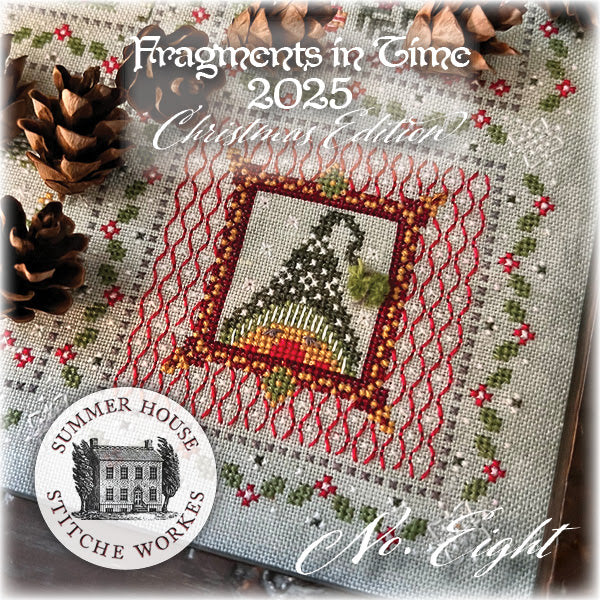 Fragments in Time 2025: Christmas Edition #8 Cross Stitch by Summer House Stitche Workes - Paper Pattern