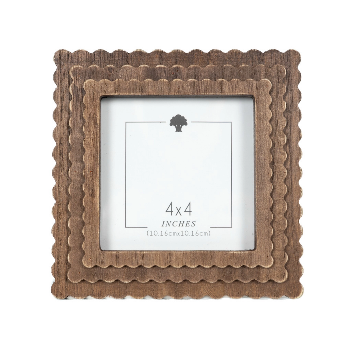 Scallop Frame - 4x4 Frame