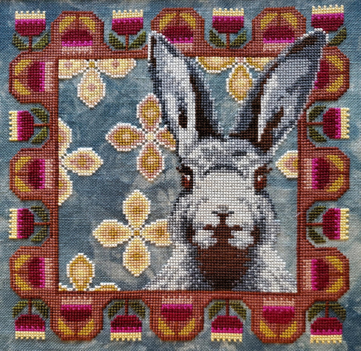 Pre-Order - Bun Bun Cross Stitch by The Artsy Housewife - Paper Pattern