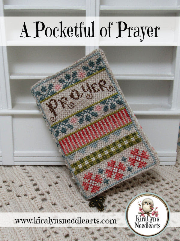 A Pocketful of Prayer Cross Stitch by KiraLyn's Needlearts - Paper Pattern