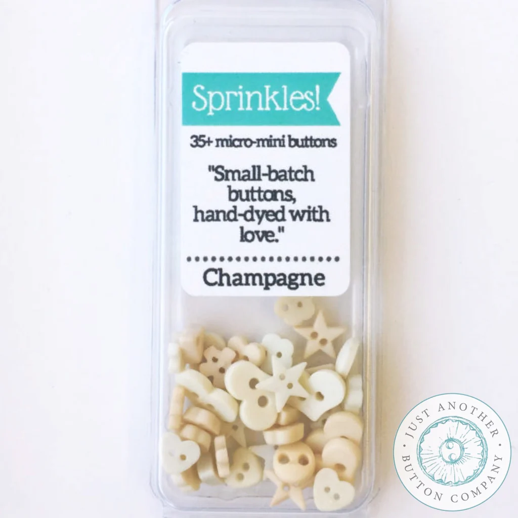 Champagne Sprinkles Pack by Just Another Button Company