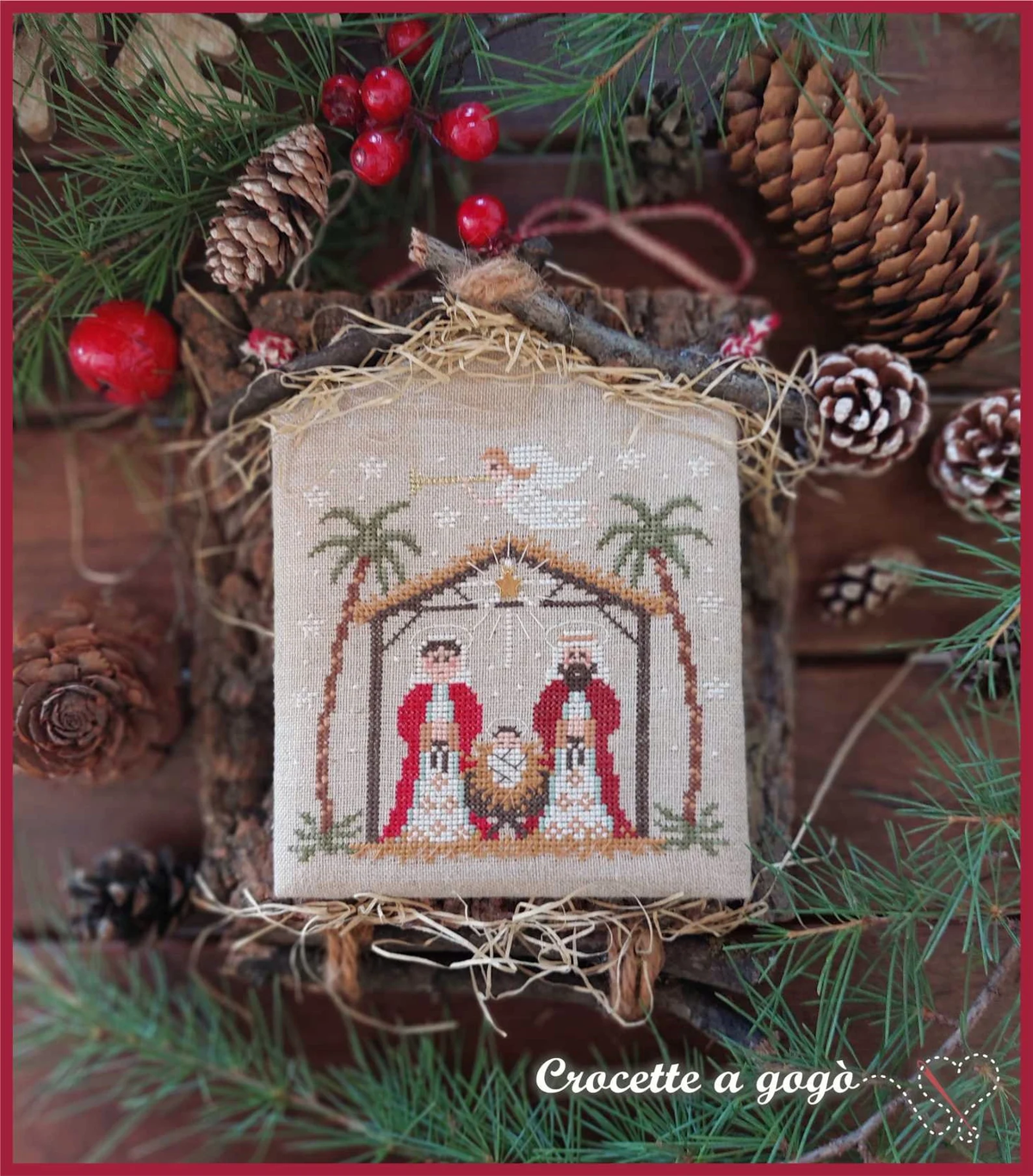 Nativity Collection 1 Cross Stitch by Crocette A Gogò - Paper Pattern