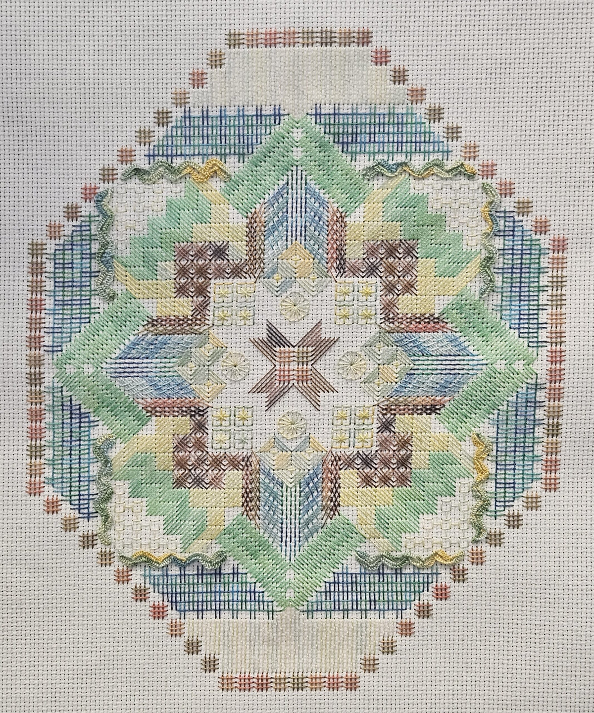 PRE-ORDER - Stitch Liberty Sampler Page 2 Cross Stitch by Textured Treasures - Paper Pattern