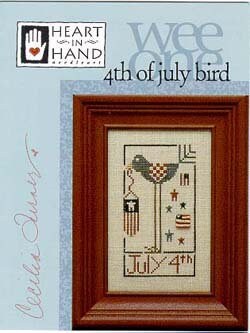 4th of July Bird by Heart in Hand - PAPER Pattern