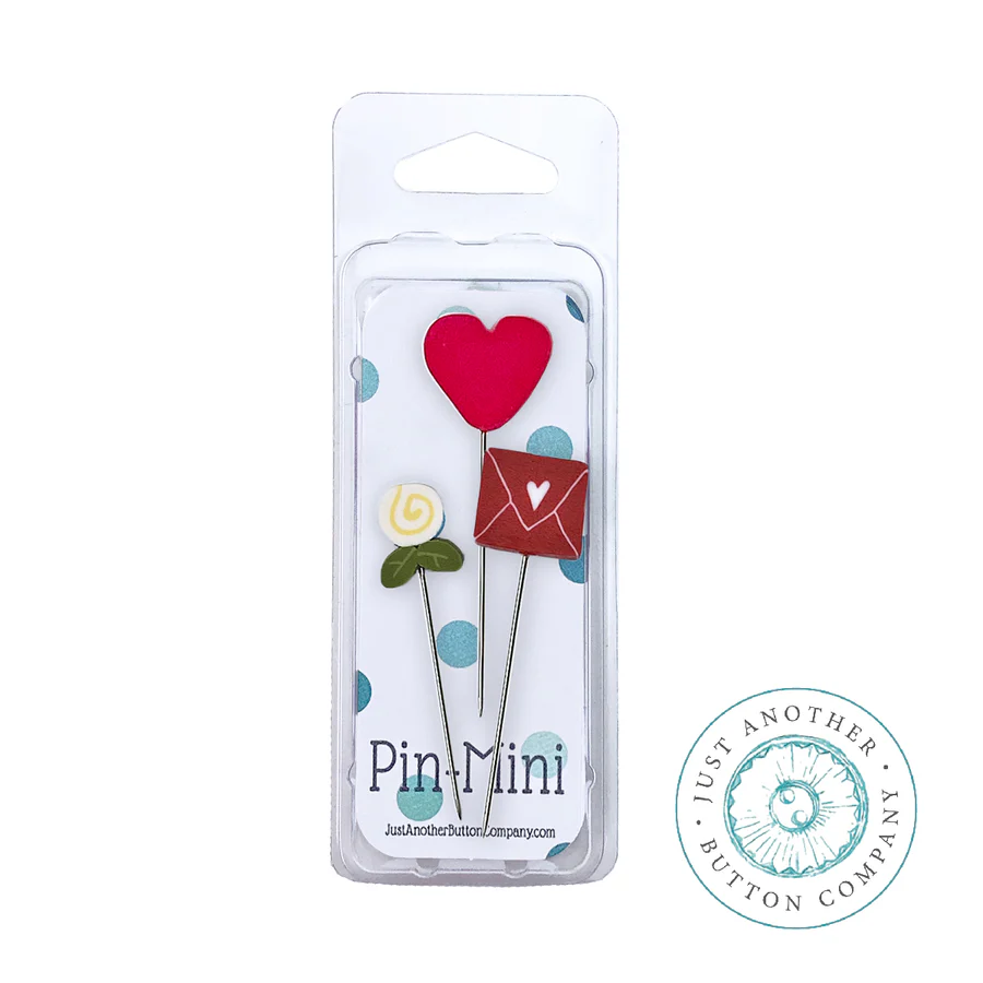 Pin-Mini: Be My Valentine by Just Another Button Company