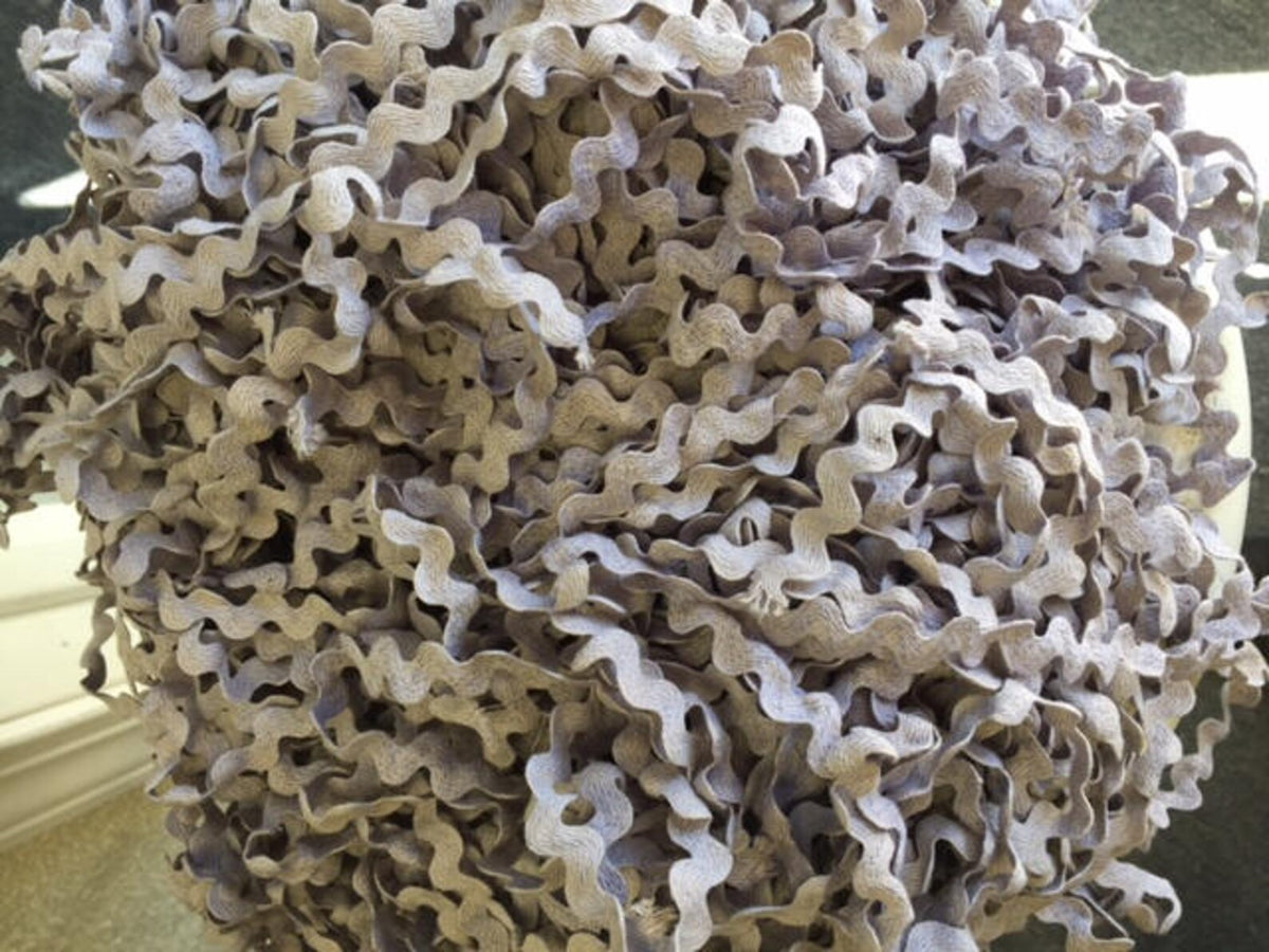 Ric Rac Trim - Anemone Hand-Dyed 100% Cotton Half Inch by Lady Dot Creates