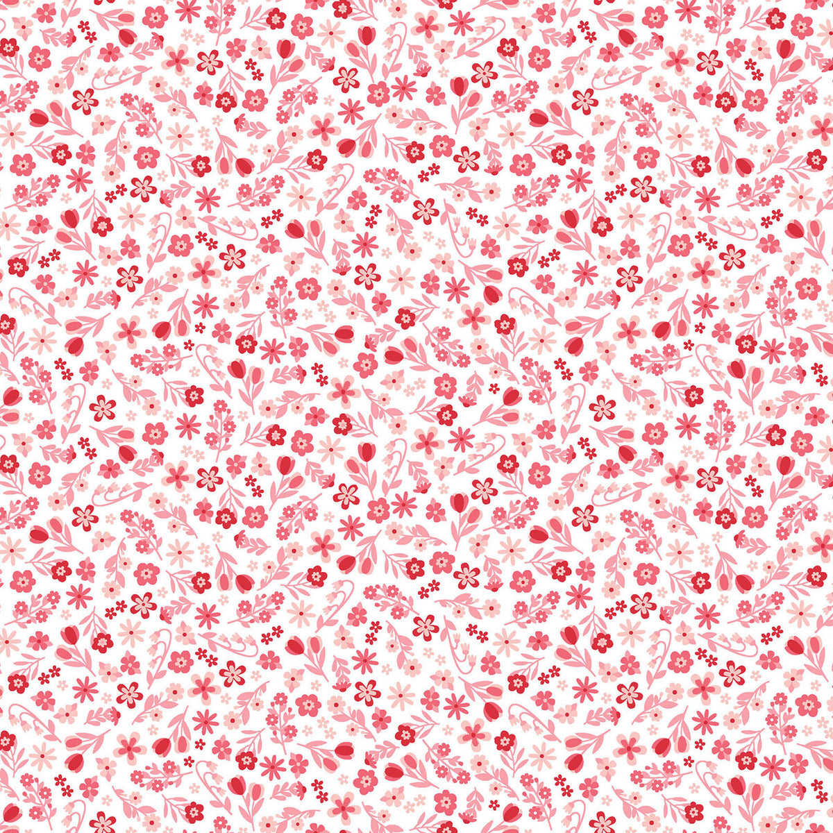 Slippin' On Sunshine | MAS11075 | Tonal Packed Ditsy - Pink