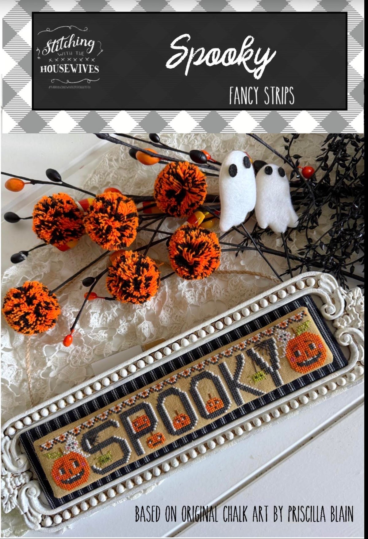 Spooky Cross Stitch by Stitching with the Housewives - Paper Pattern