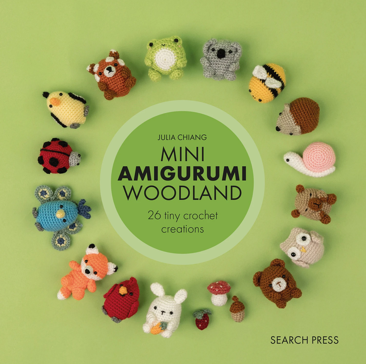 Mini Amigurumi Woodland Crochet Book by Julia Chiang - Paper Pattern