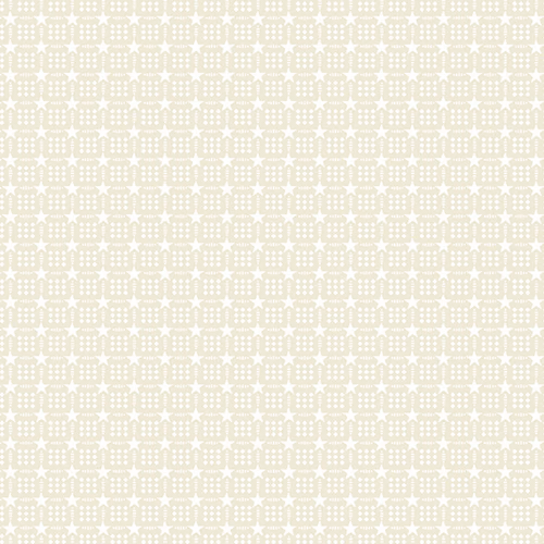 Salute | A-887-L| Bindweed - Stars - Ivory