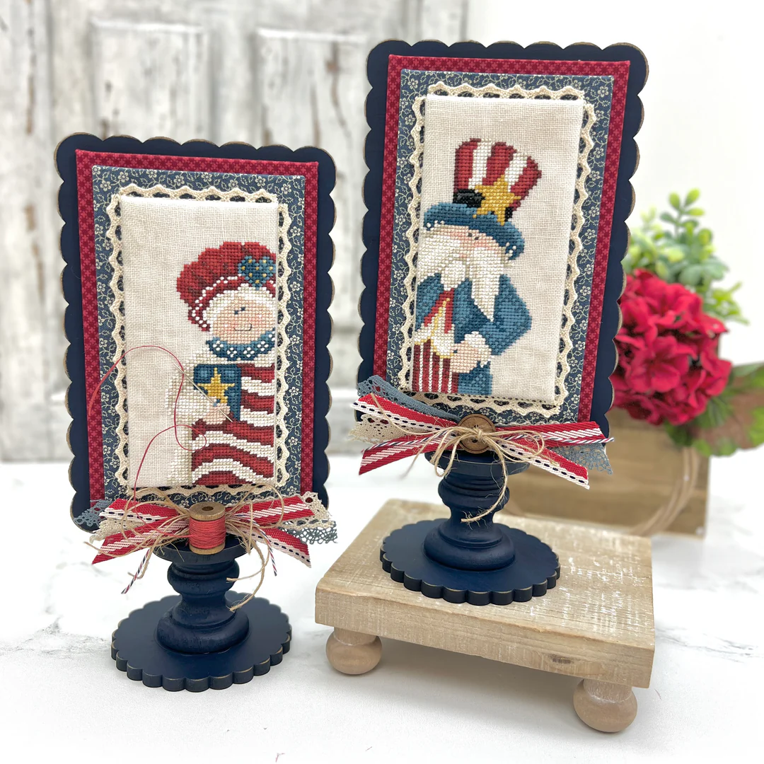Sam & Betsy Cross Stitch by Dirty Annie's - Paper Pattern