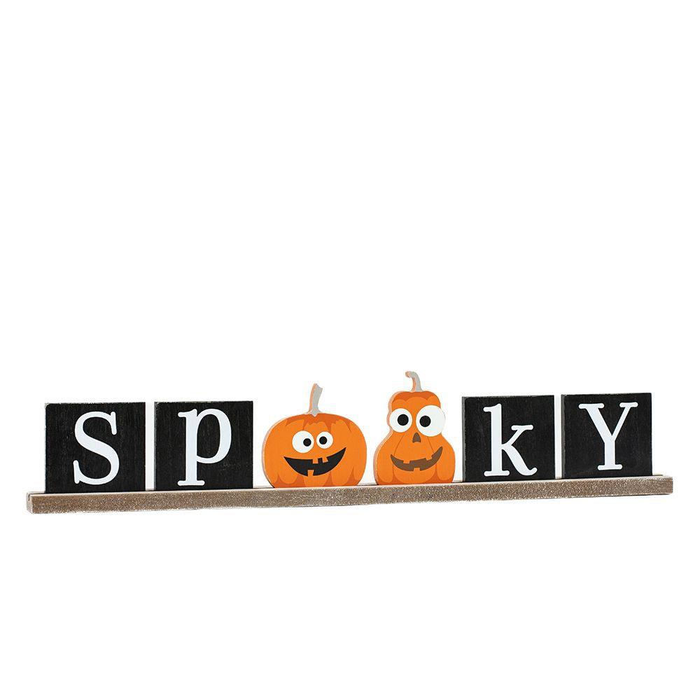 Spooky | Pumpkins &amp; Sweets Collection | 24x5x1.5 wood ledgie kit | 50548