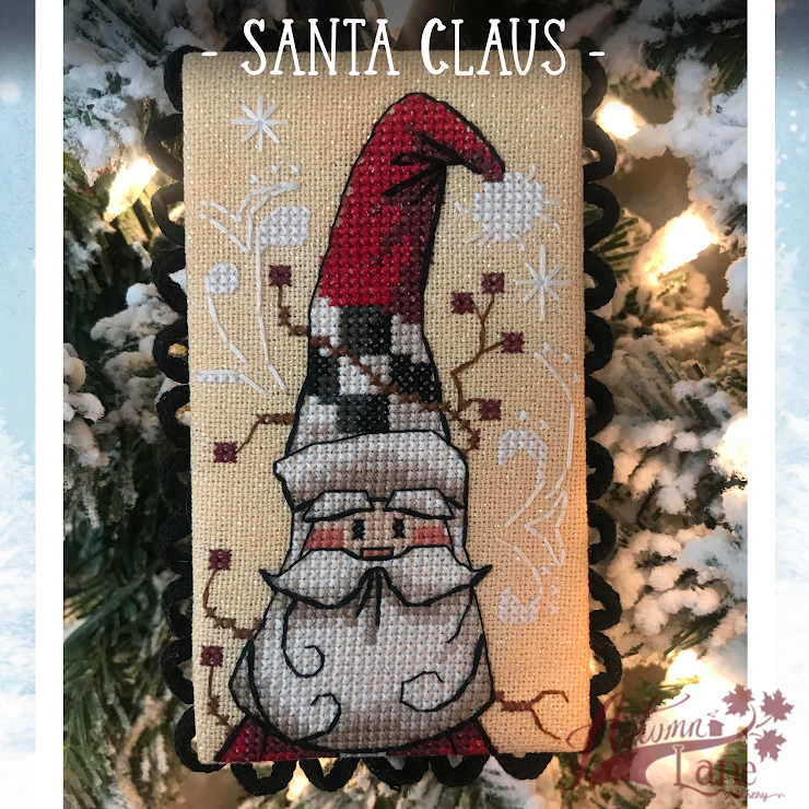 Santa Claus by Autumn Lane Stitchery - Paper Pattern