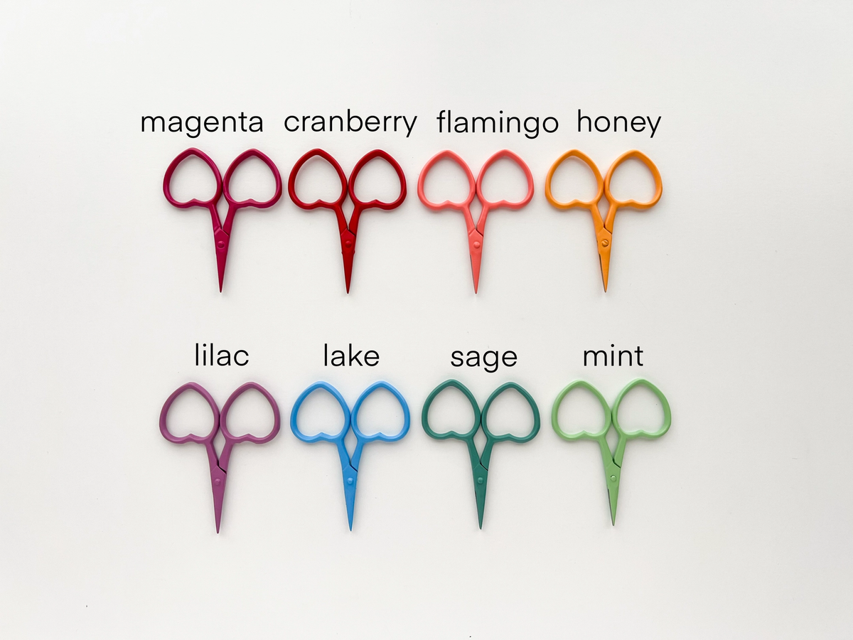 Little Snips Embroidery Heart Scissors