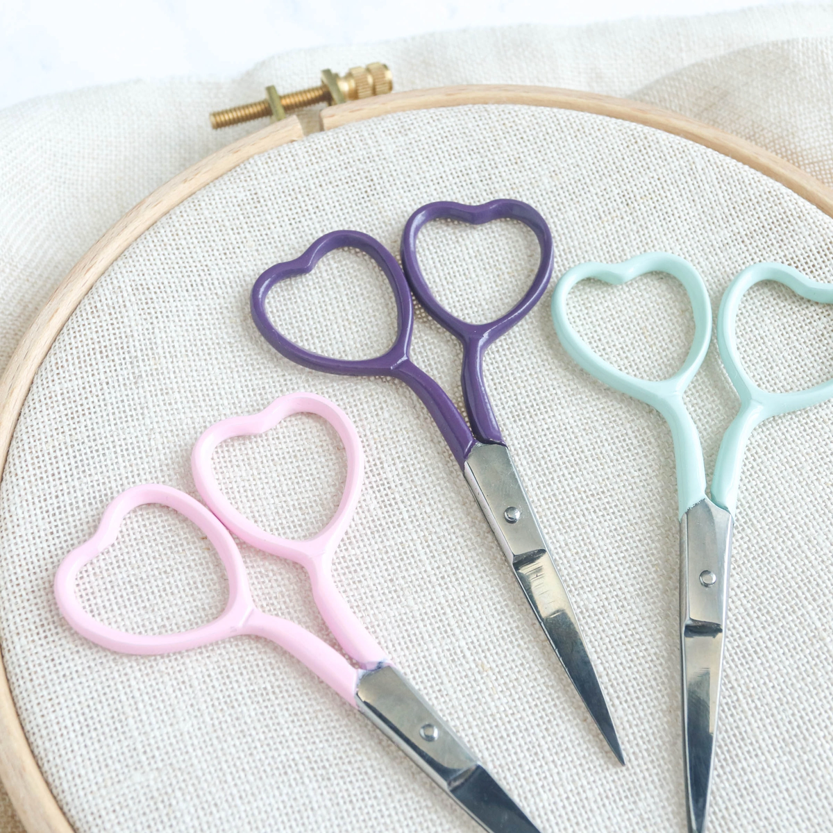 Heart Embroidery Scissors from Stitched Modern