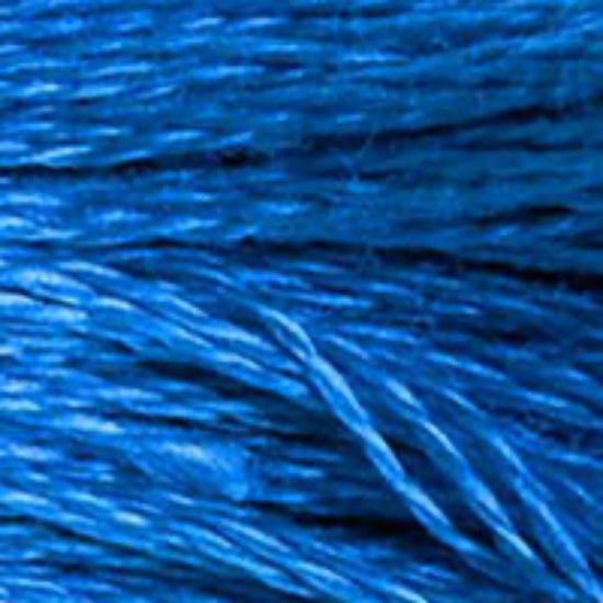 DMC-995 Dark Electric Blue  6 Strand Floss