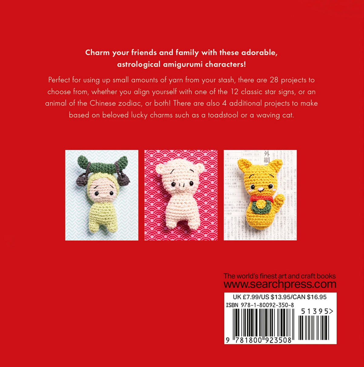 Mini Amigurumi Zodiac Crochet Book by Linda Urbanneck - Paper Pattern