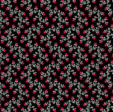 Heart and Soul | A-1239-K | Vines - Black