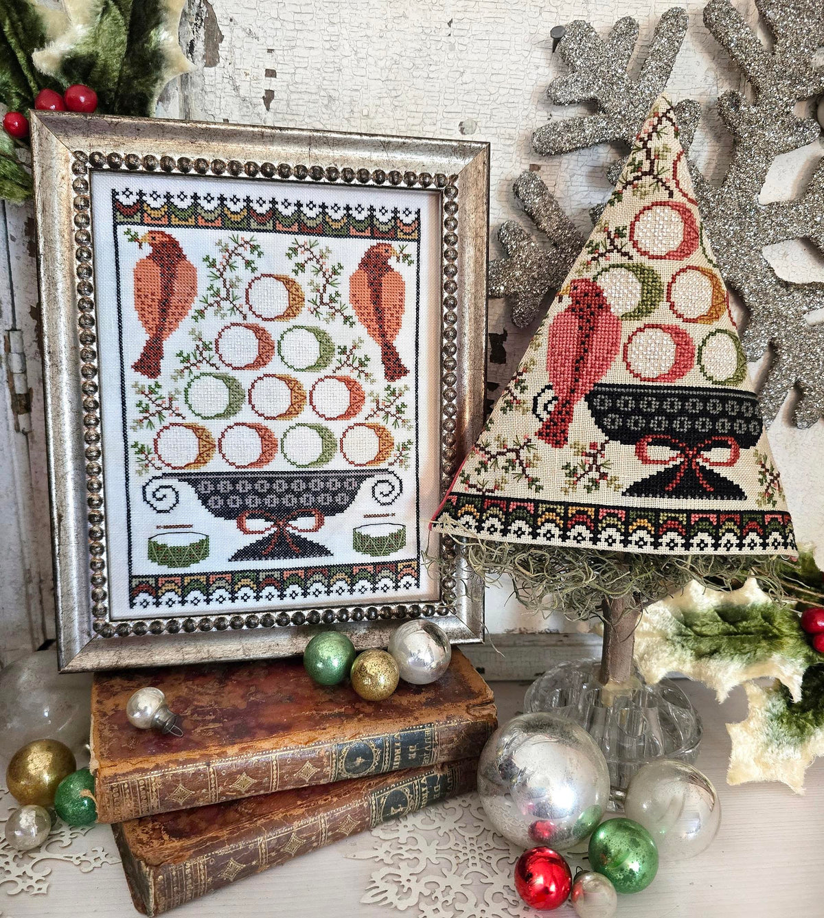 Pre-Order - Twelfth Day of Christmas Sampler and Tree Cross Stitch by Hello from Liz Mathews - Paper Pattern