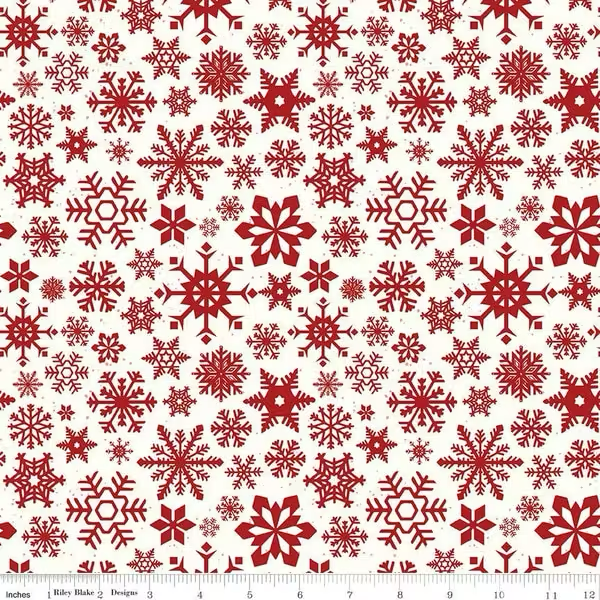 Mistletoe & Holly | C16402 | Snowflakes - Cloud