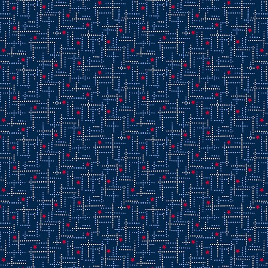 Salute | A-884-B | Stars - Blue