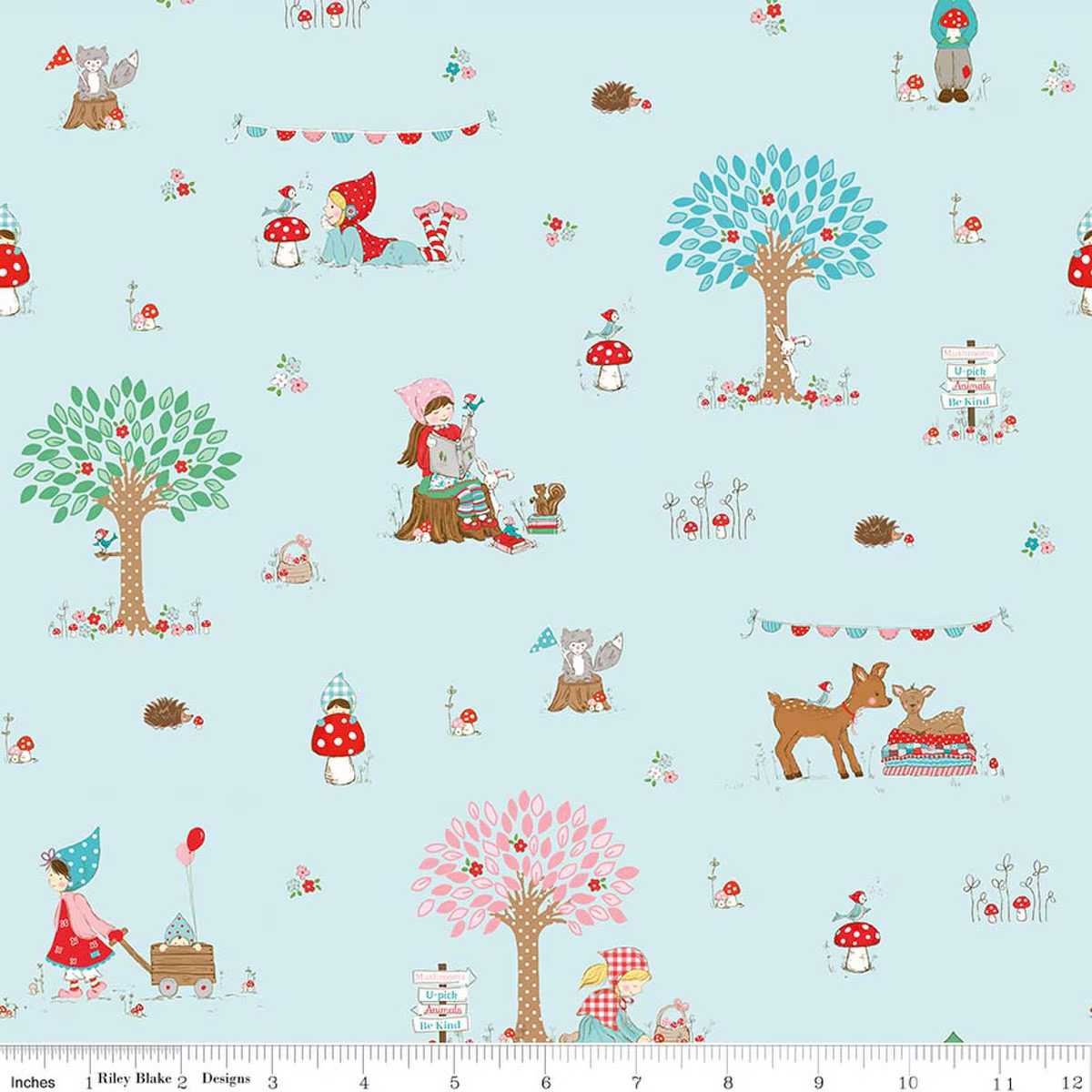Whimsical Woodland | C17640 | Main - Aqua