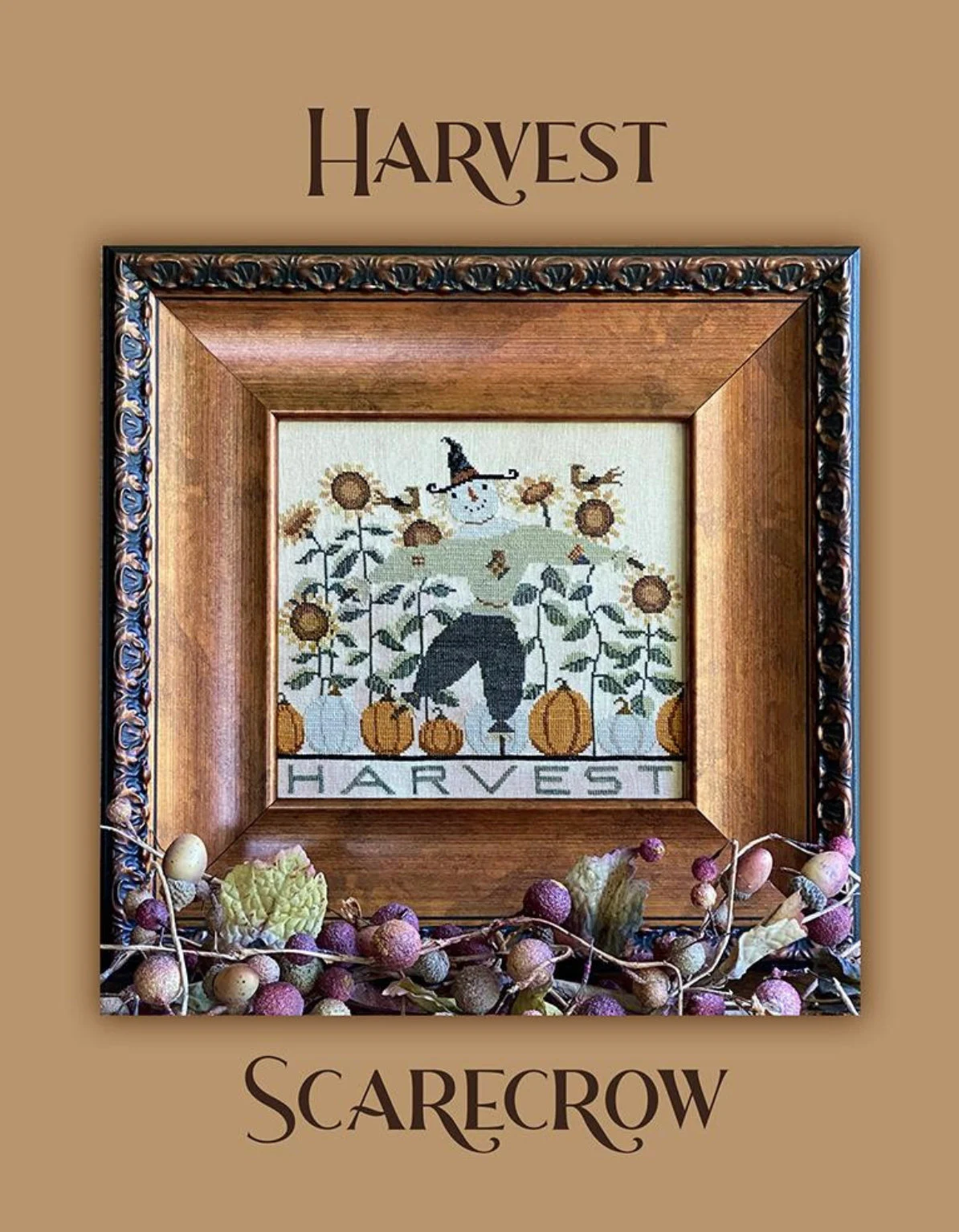Hello Autumn Book - 8 Designs - Cross Stitch by Teresa Kogut - Paper Pattern