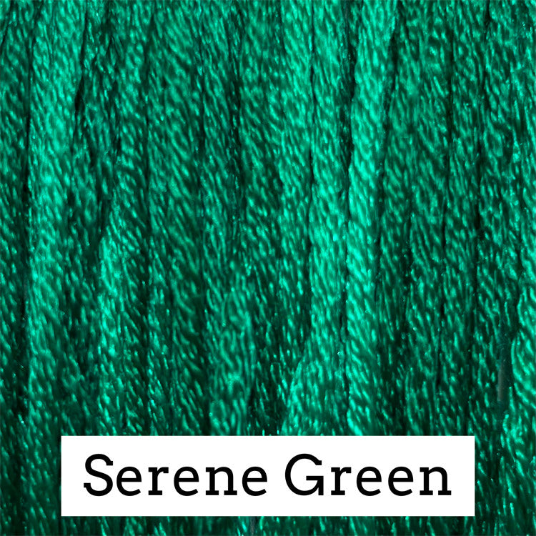 Serene Green - Classic Colorworks Silk Floss