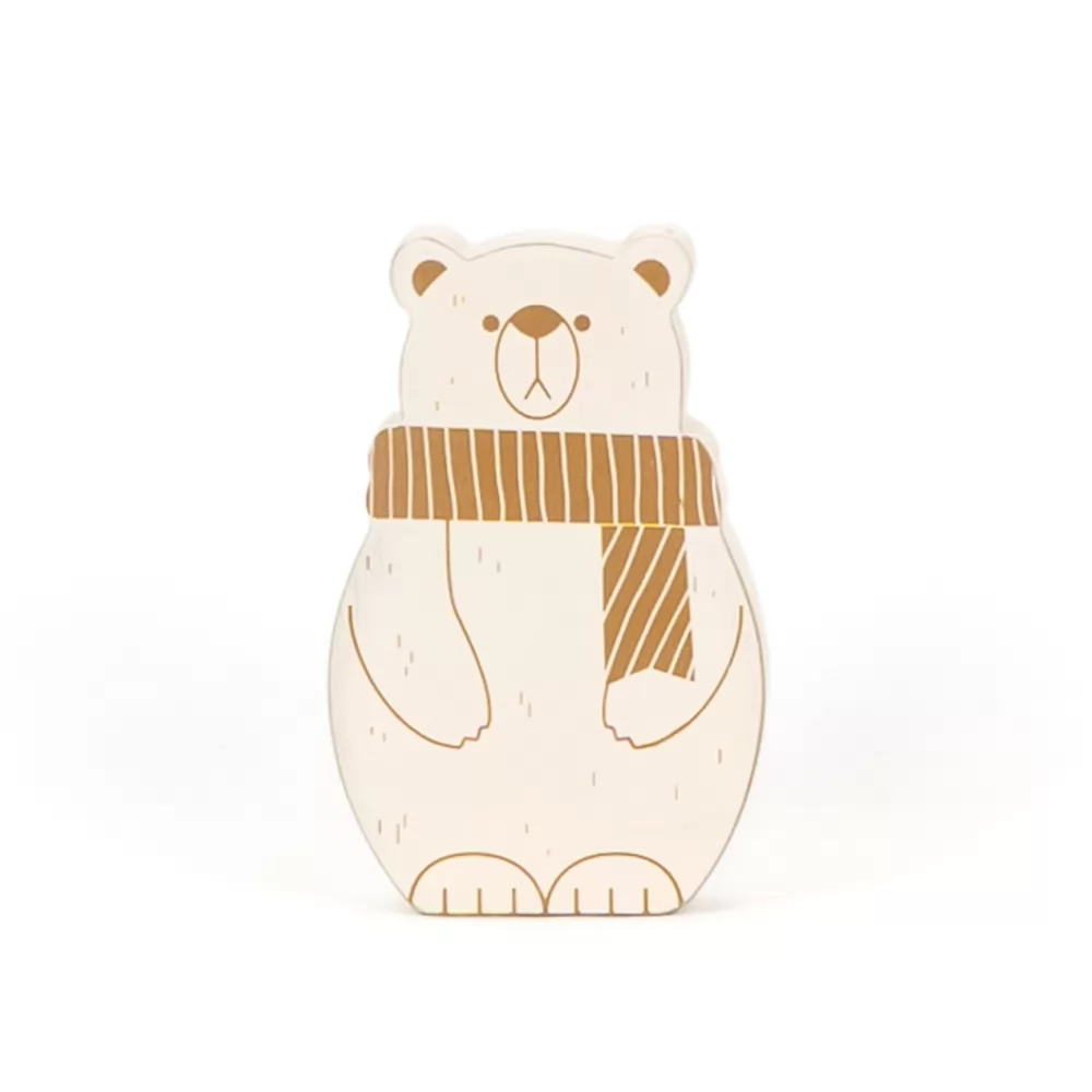 Polar Bear | Feeling Frosty Collection | 4x6x1 chunky wood shape | 71177