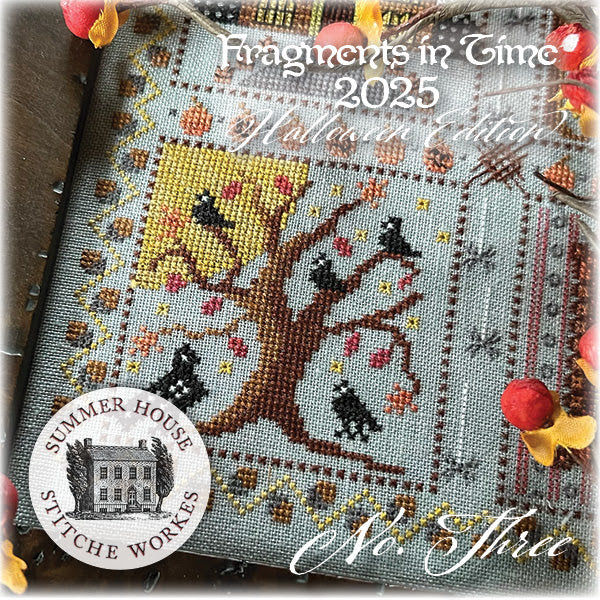 Fragments in Time 2025: Halloween Edition #3 Cross Stitch by Summer House Stitche Workes - Paper Pattern