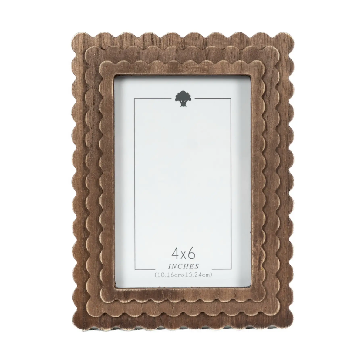 Scallop Frame - 4x6 Frame