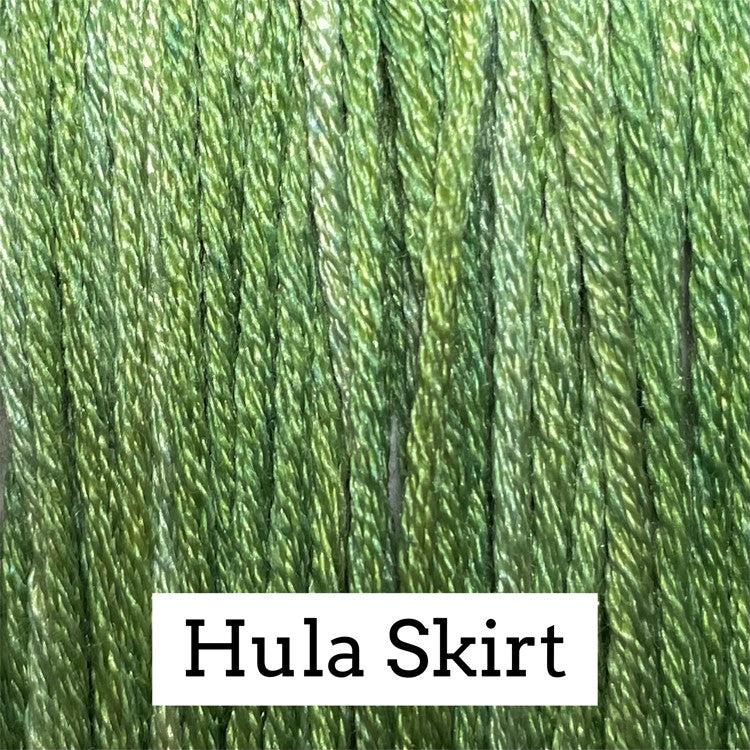 Hula Skirt - Classic Colorworks Silk Floss