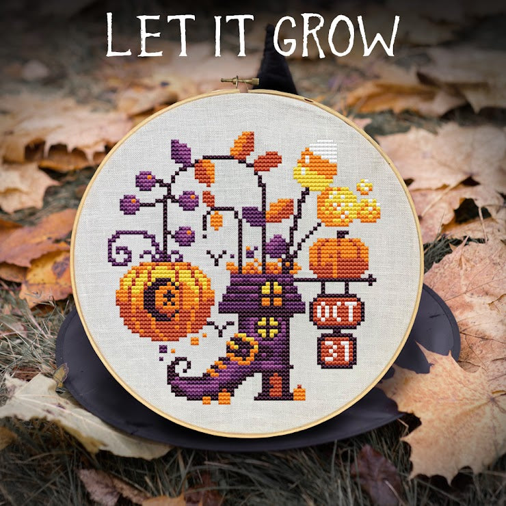 Let It Grow by Autumn Lane Stitchery - Paper Pattern