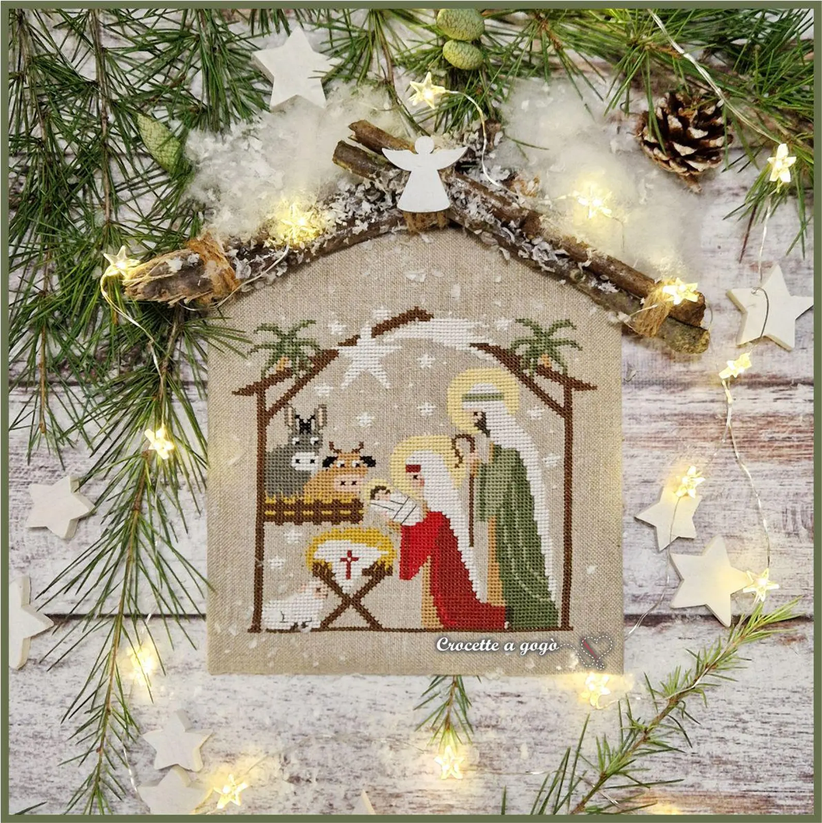 Nativity Collection 4 Cross Stitch by Crocette A Gogò - Paper Pattern