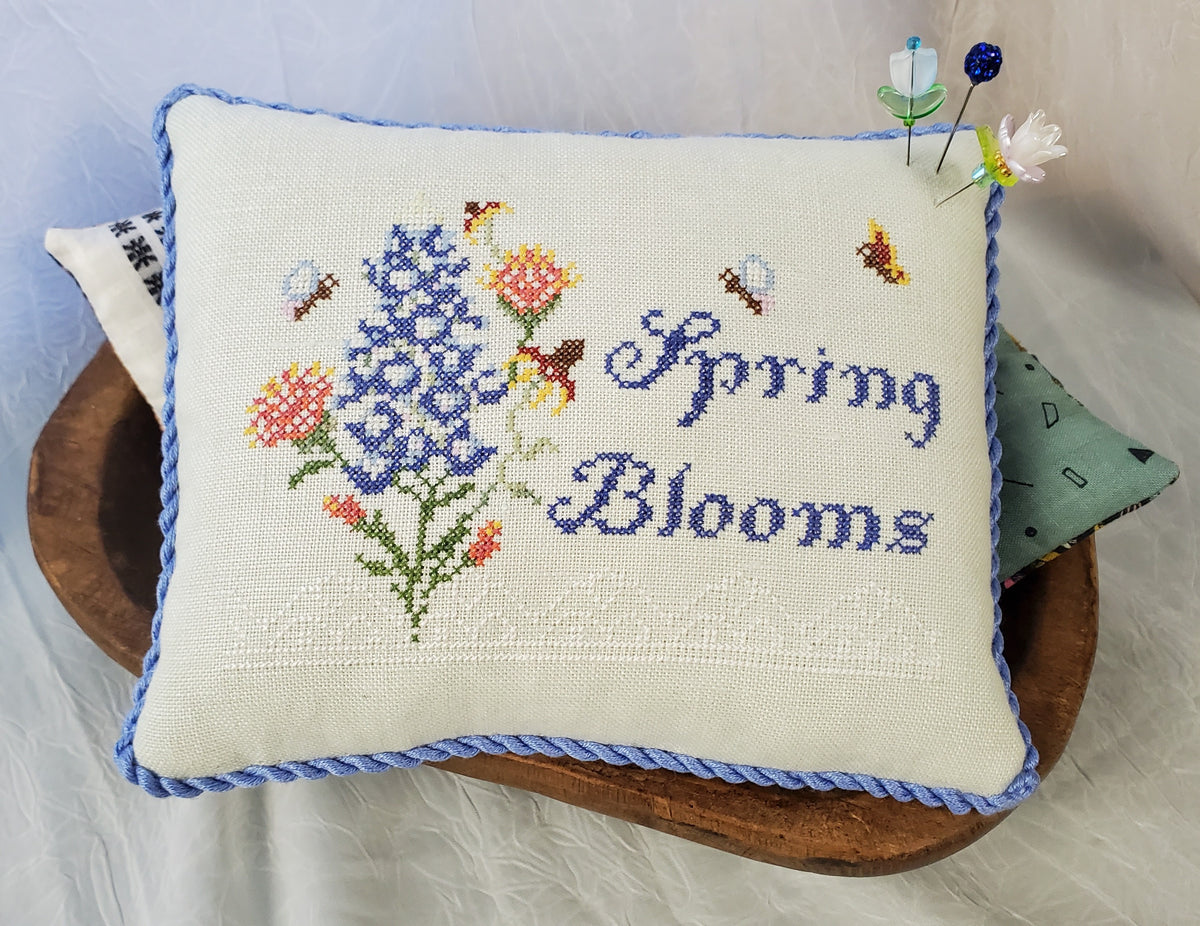 Pre-Order - Spring Blooms Cross Stitch by Wildflower Stitching - Paper Pattern