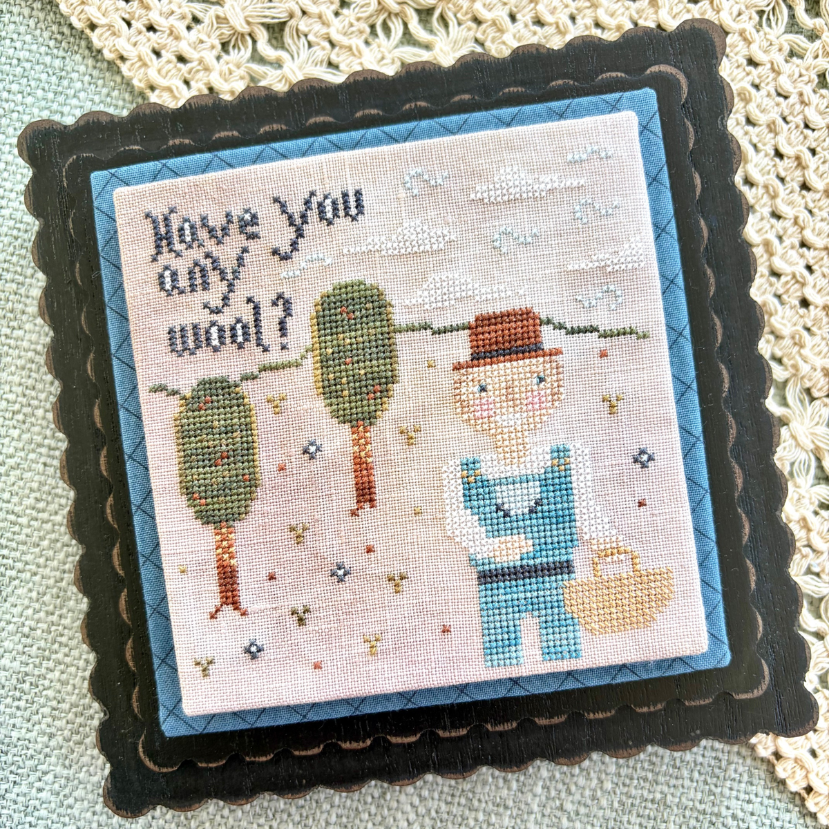 PRE-ORDER - Have You Any Wool? Cross Stitch by Sweet Wing Studio - Paper Pattern