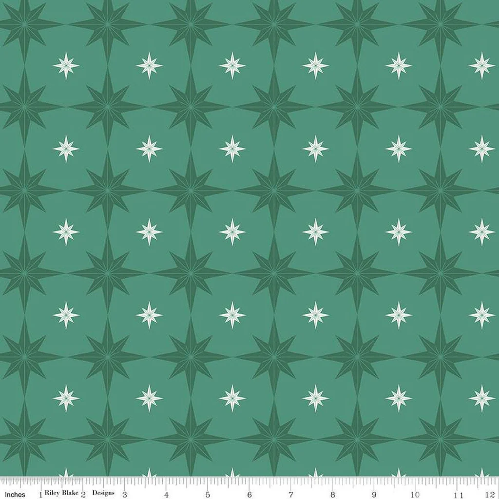 Merry Little Christmas | C14843 | Starbursts - Pine