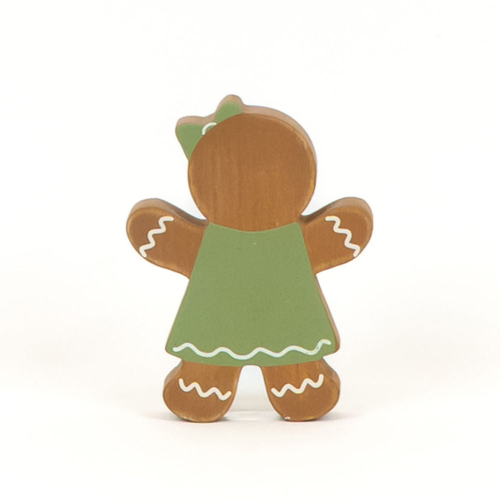 Gingerbread (Girl) | Feeling Frosty Collection | 4x5x1 chunky wood shape 71173