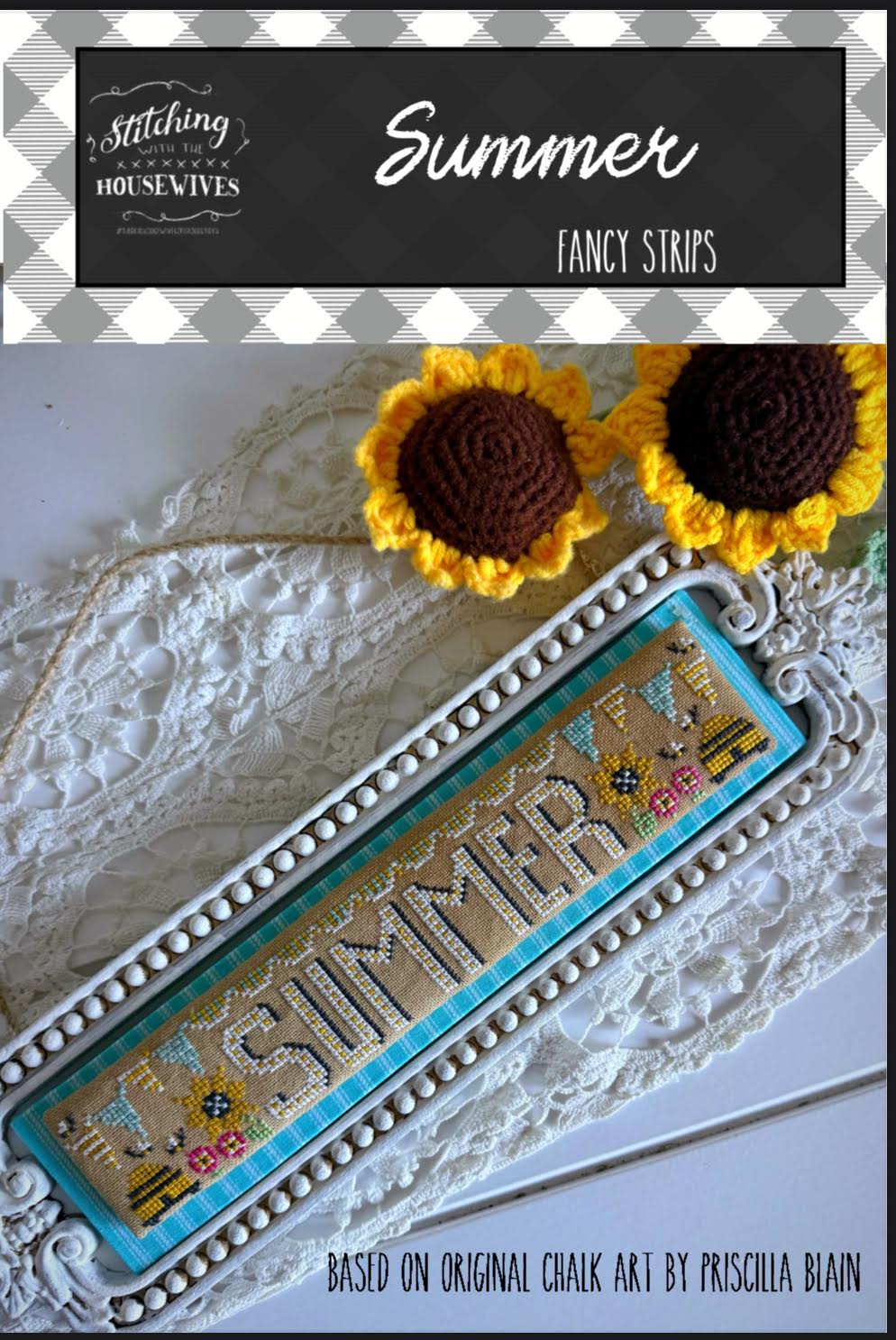 Summer Cross Stitch by Stitching with Housewives - Paper Pattern